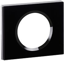 Рамка универсальная Legrand Celiane Corian 1-м. стекло смальта графит картинка